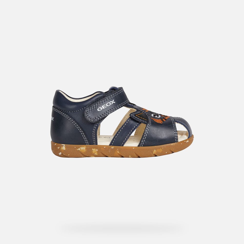 Sandales Geox Alul Boy - Bleu Marine - Bebe 529073-ZLV